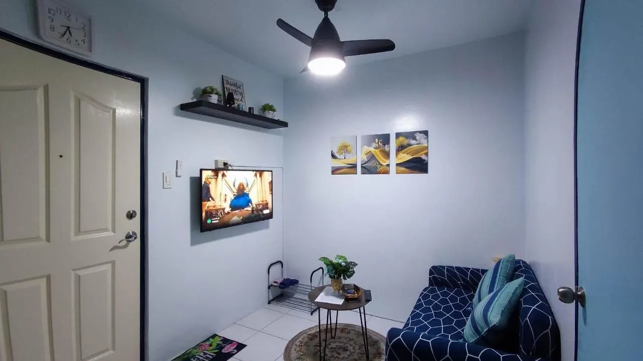 Near Manila Airport, Mailz Homez Cozy 1 Bedroom Condo, Full Kitchen, Swimming Pool, Wifi, 10L Paranaque City